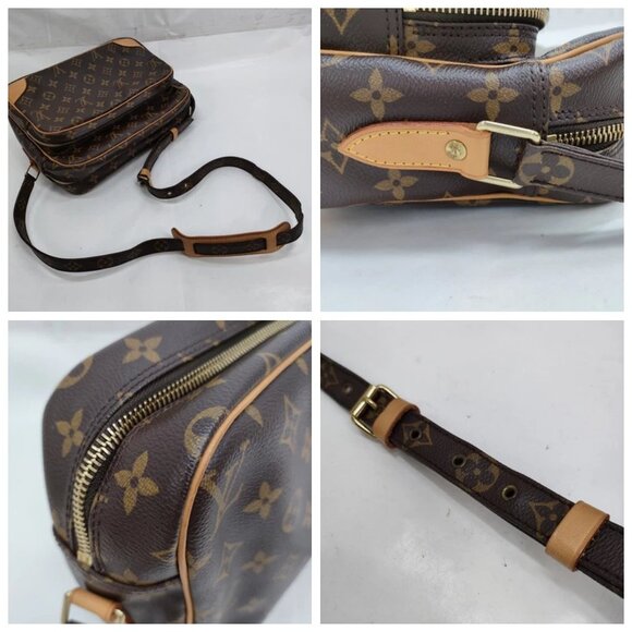 Louis Vuitton LV Shoulder Bag Nile Brown Monogram 890-082125 - Picture 7 of 13